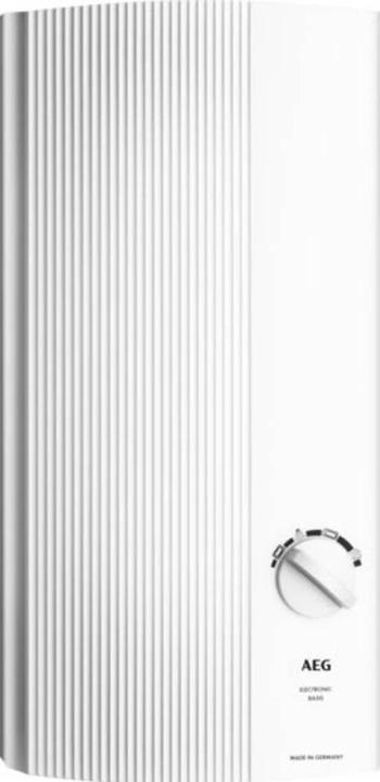 AEG Haustechnik DDLE Basis 11 kW Elektronischer Durchlauferhitzer, Temperaturwahl durch Anwendungssymbole