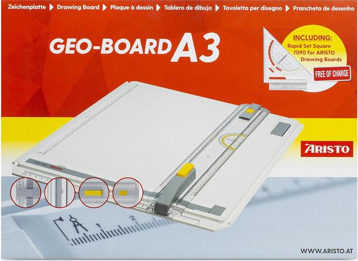 Actual product image Geotec Drawing board 7033 A3 (70-AH7033)