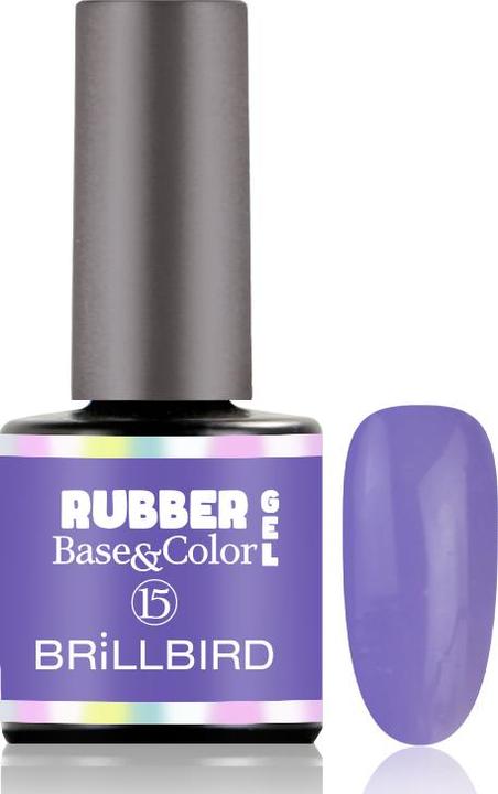 Image du produit BrillBird Gel Rubber Base&Coral #15 8ml (Vernis semi-permanent)