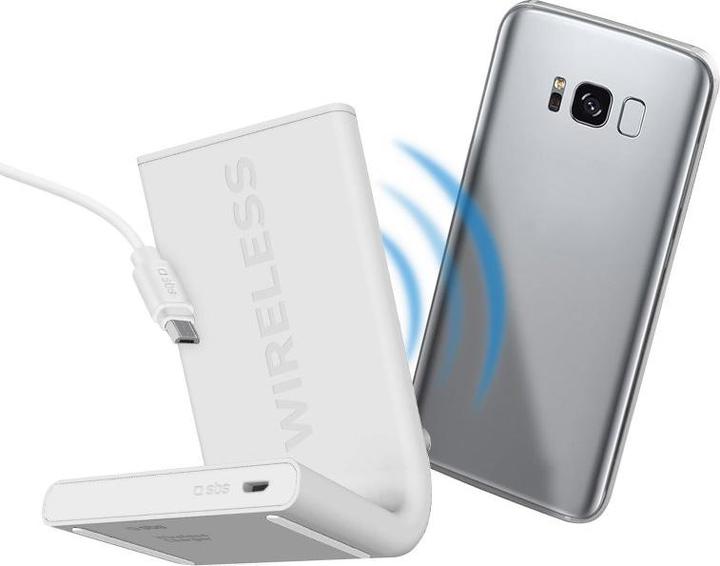 Image du produit SBS Chargeur de bureau sans fil avec fonction de charge rapide (10 W)