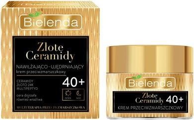Bielenda Złote Ceramidy nawilżająco-ujędrniający krem przeciwzmarszczkowy 40+ na dzień i noc 50ml (50 ml, 24h Creme)