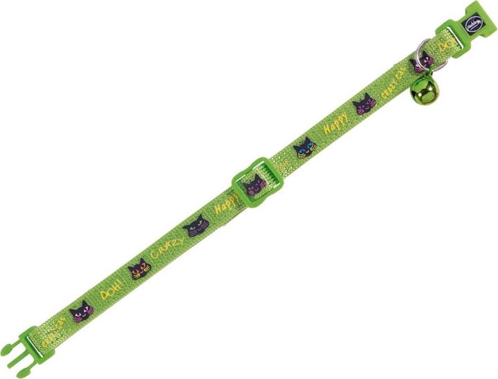 Produktbild Nobby Katzenhalsband Happy Cat Green (Katze)