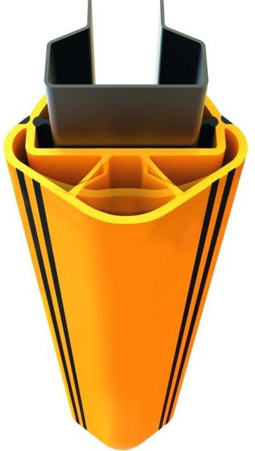 Image du produit A-Safe Protection de montant de rayonnage RackGuard™ étroite