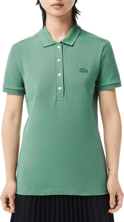 Actual product image Lacoste Womens/Ladies L.12.D Mini Pique Slim Polo Shirt (36 D)