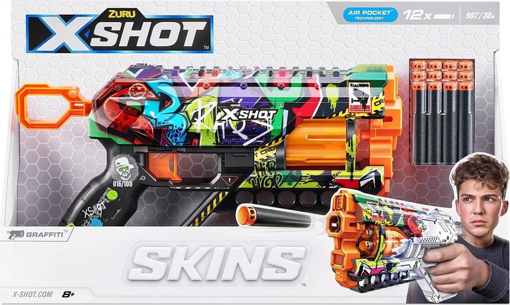 Actual product image Xshot X-SHOT SKINS Griefer GRAFFITTI 36561G