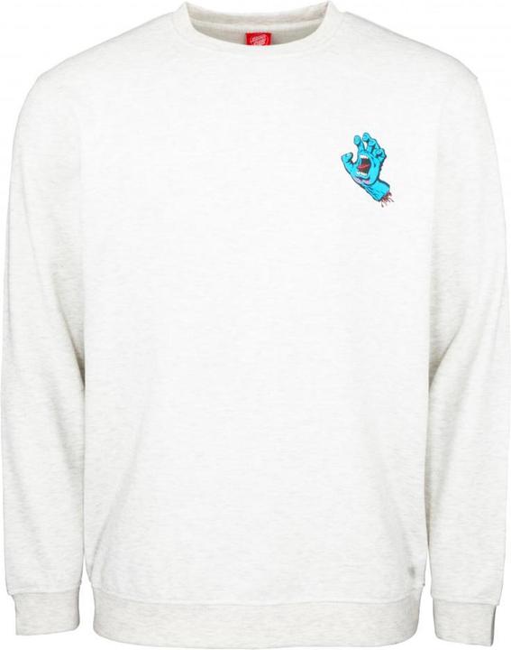 Santa Cruz Screaming Hand Chest Crew