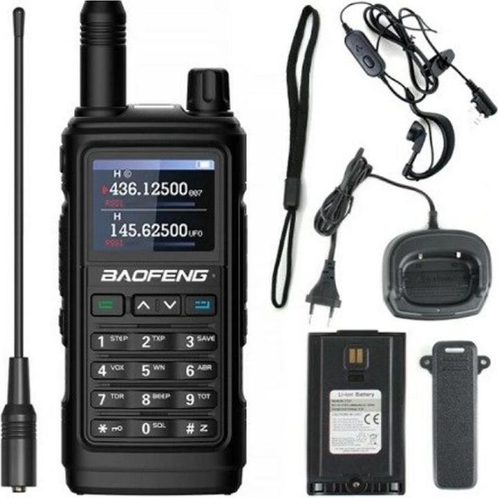 Actual product image Baofeng Krótkofalówka UV-17E Czarna (10 km)