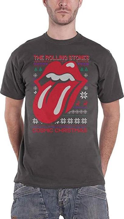 Immagine prodotto The Rolling Stones Maglietta di Natale cosmica unisex per adulti (XL)