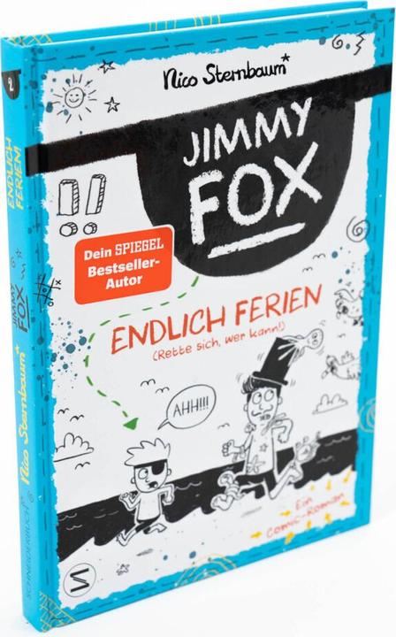 Actual product image Jimmy Fox. Endlich Ferien (Rette sich, wer kann!) (German, Nico Sternbaum, 2023)
