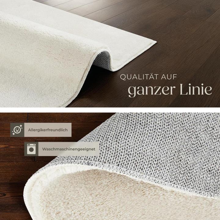 Image du produit tectake tapis à poils ras Soft Zone (160 x 230 cm)