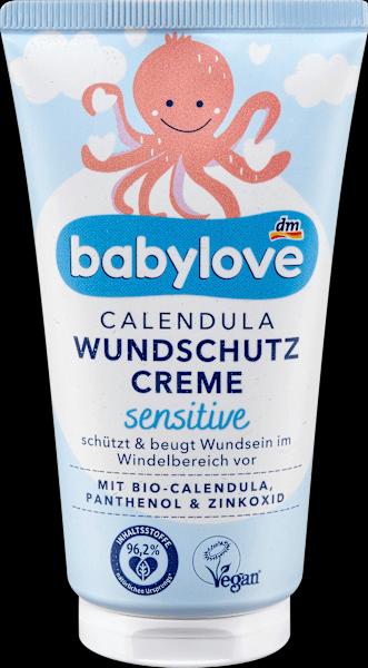 Actual product image dm babylove Wound protection cream sensitive calendula