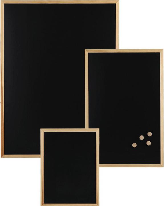 Actual product image Zeller Present Chalkboard/magnetic board, metal/pine (Combination board, 40 x 30 cm)