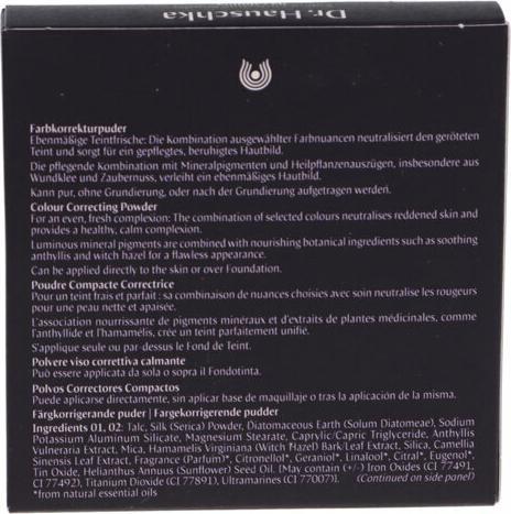 Produktbild Dr. Hauschka Colour Correcting Powder (Gelb, Grün, Blau, Braun)