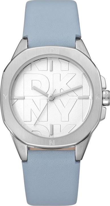 Actual product image DKNY DK1L012L0015 Booklyn Midi Light Blue (Analogue wristwatch)
