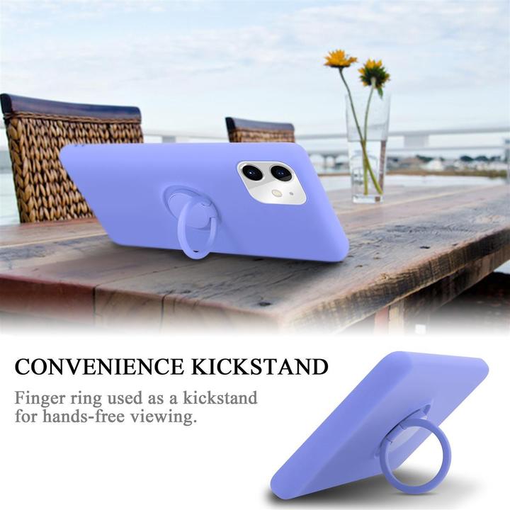 Produktbild Cadorabo TPU Liquid Ring Silicone Case Hülle (Apple iPhone 11)