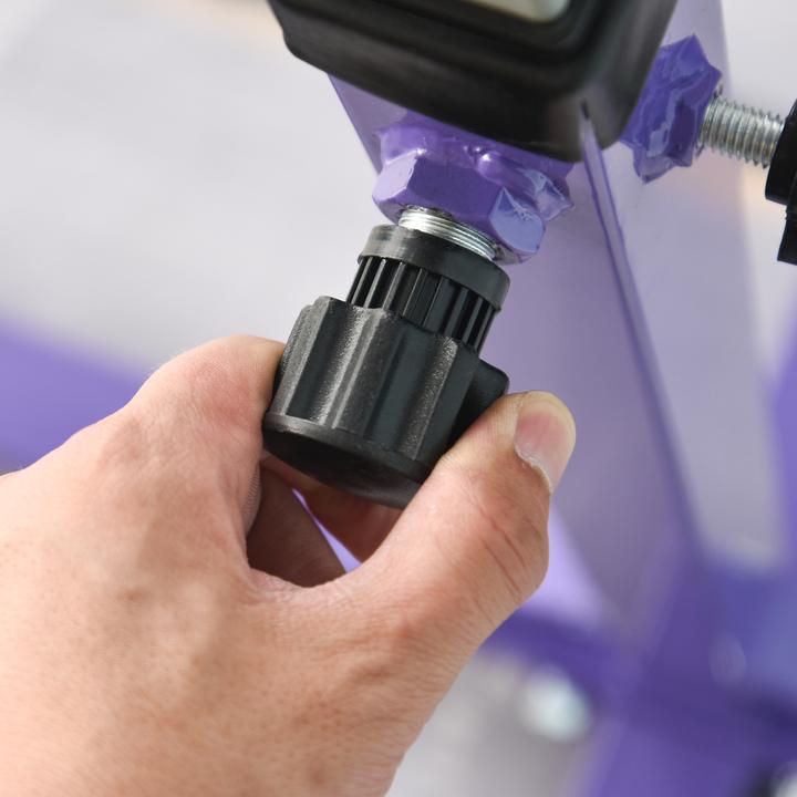 Produktbild Homcom Gymnastik-Turnreck Stahl, Buchenholz Violett