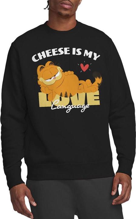 Produktbild Garfield Cheese Is My Love Language Sweatshirt (XL)