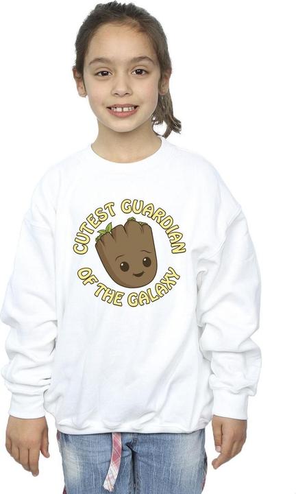 Actual product image Girls I Am Groot Cutest Guardian Sweatshirt (116)