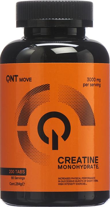 QNT Creatine Monohydrate (200 Stück, Tabletten, 274 g)