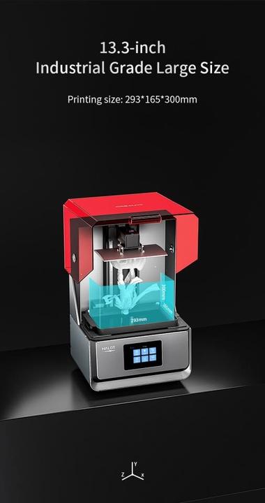 Actual product image Creality Halot Max