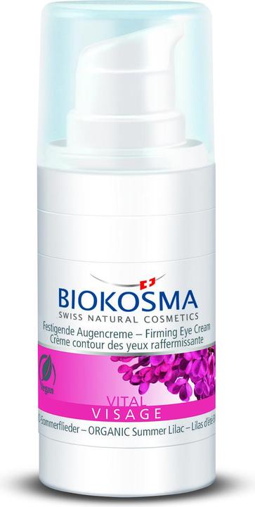 Produktbild Biokosma VITAL VISAGE - Festigende Augencreme (Crème, 15 ml, Tag)