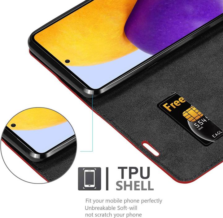 Image du produit Cadorabo Housse pour Samsung Galaxy A73 5G en Book Invis. Style magnétique (Samsung Galaxy A73 5G)