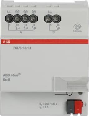 Produktbild ABB FCL/S1.6.1.1 Lüfter-Aktor 1f 6A REG (Heizungsaktor)