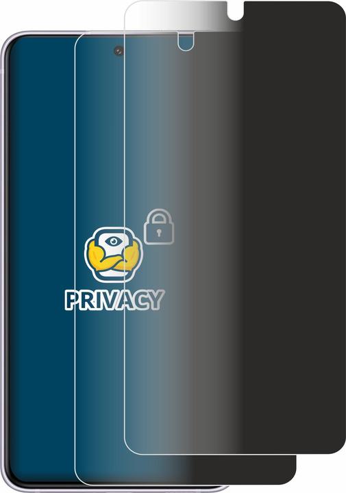 Actual product image BROTECT Anti-spy privacy film Blue light protection film (2 Piece, Samsung Galaxy S21 FE 5G)