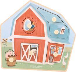 Produktbild Little Dutch Holzpuzzle Little Farm FSC