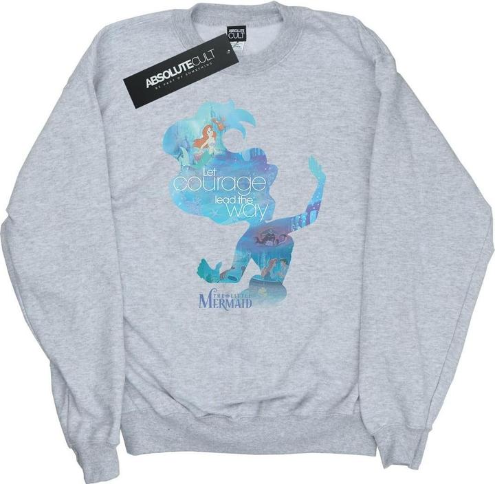 Immagine prodotto Disney Princess Ariel Filled Silhouette Felpa Donna (XXL)