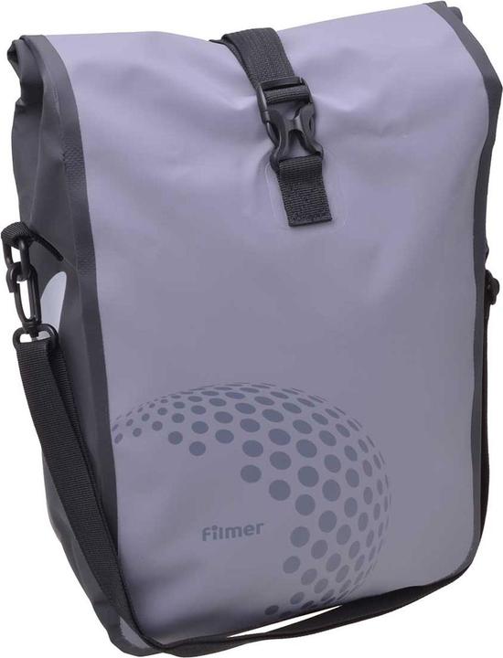 Actual product image Filmer Bike bag for the pannier rack (16 l, Luggage carrier bag)