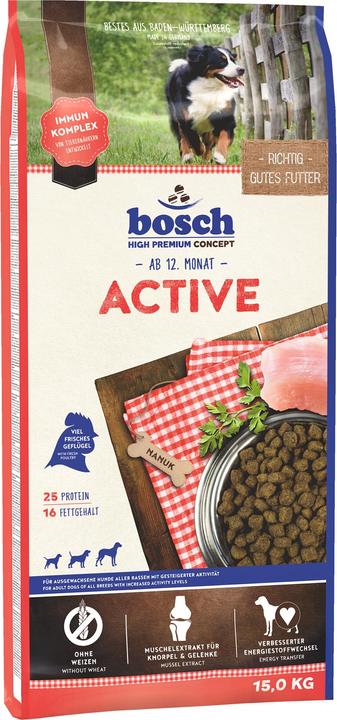 Bosch Petfood Active (Adult, 1 Stk., 15000 g)