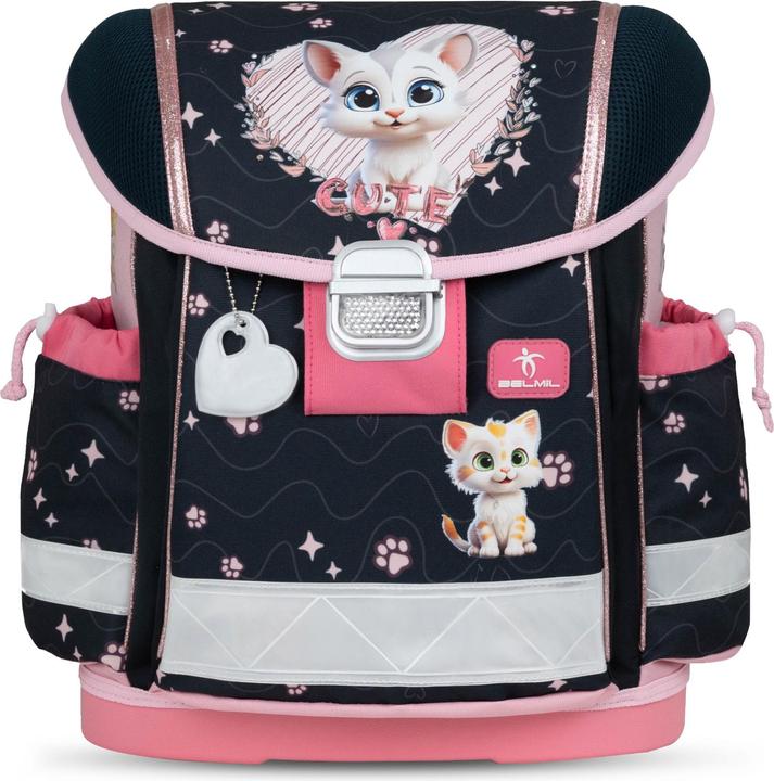 Image du produit Belmil CLASSY Schulrucksack-Set Cute Kitten (19 l)