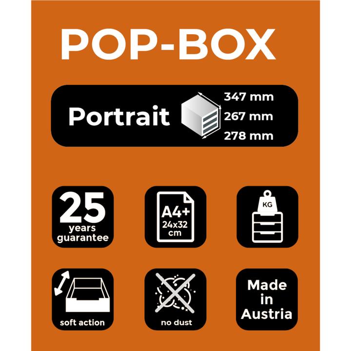 Image du produit Exacompta Selbstständige Schubladenboxen (A4+)