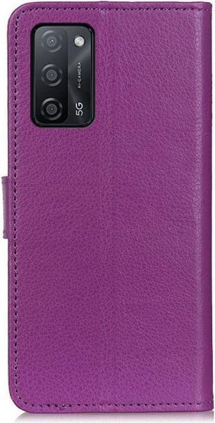 Actual product image MU Classic Litchi Leather Bookcover Series (Samsung Galaxy A53 5G)
