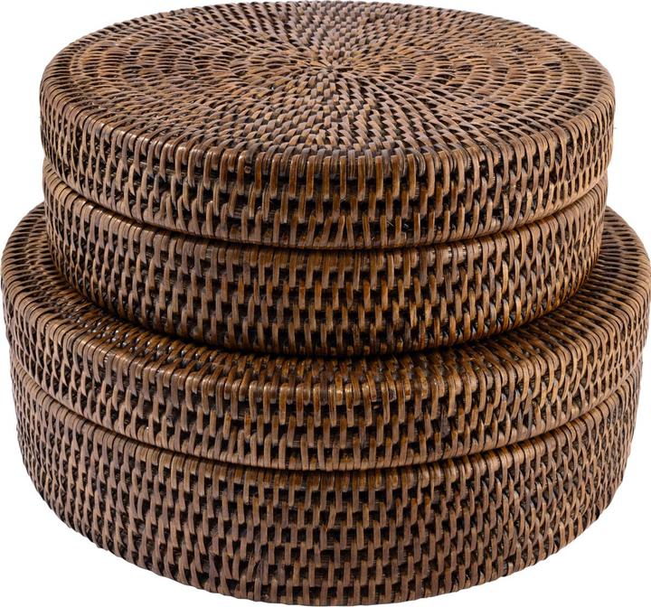 Image du produit Greengate Boîte ronde brown Set2