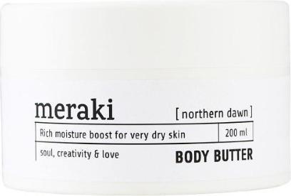 Valeurs nutritives et ingrédients Lifestyle Beurre pour le corps Northern dawn (Crème pour le corps, 200 ml)