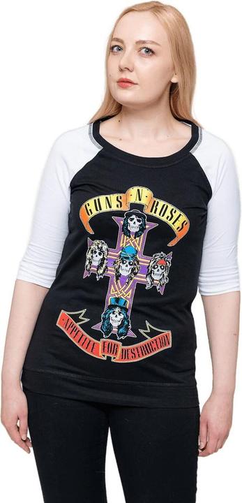 Produktbild Universal Textiles Appetit auf Zerstörung Raglan T-shirt (4XL)