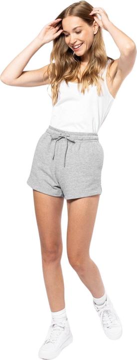 Produktbild Kariban Umweltfreundliche Shorts aus ungerautem Molton, Damen (S)