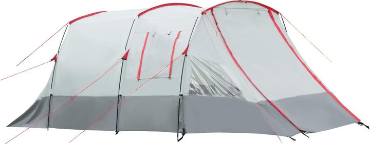 Actual product image Outsunny Camping tent with ground spikes, tensioning ropes and carrying bag (Tunnel tent, 8.50 kg, 8 persons)