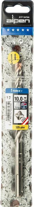 Productafbeelding Alpen SDSplus hamerboor FORCE Snijden (10 mm)