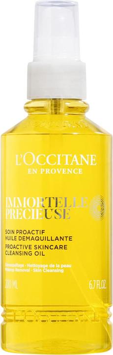 Image du produit L'Occitane Immortelle Précieuse Huile Demaquillante 200 ml (Lotion nettoyante, 200 ml)