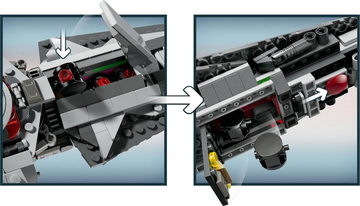 Actual product image LEGO Darth Mauls Sith Infiltrator (75383, LEGO Star Wars)