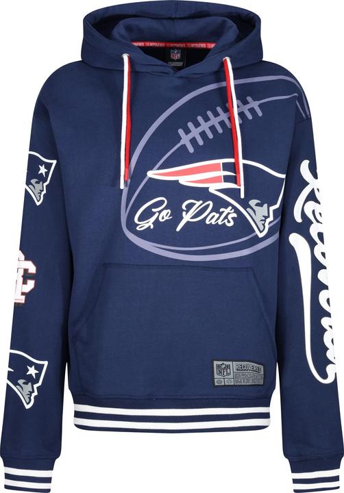 Image du produit Recovered Re:covered Fleece Hoody - PATCHES New England Patriots (3XL)