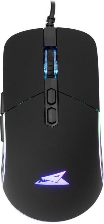 Image du produit Baracuda Gaming Mouse NAUTILUS, 7D, 12800 dpi, Black (BGM-011) (Filaire)