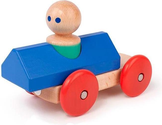 Actual product image Tegu Baby Magnetic Racer H 3 parts
