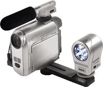 Actual product image Hama LED Lamp "Magnum DigiLight", 45 g, Camcorder flash (Nikon, Panasonic, Canon)
