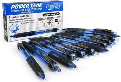 Actual product image Uni-ball Power Tank (Blue, Grey, 1 x)