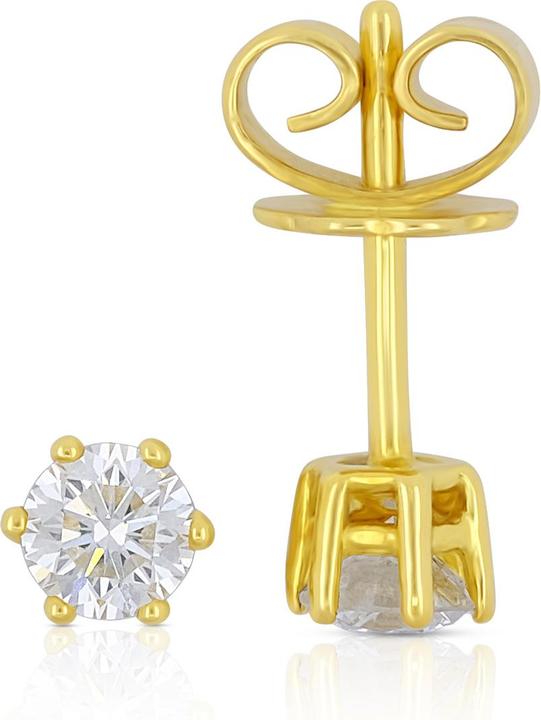 Image du produit Muau Boucles d'oreilles (750/18 K Or jaune)