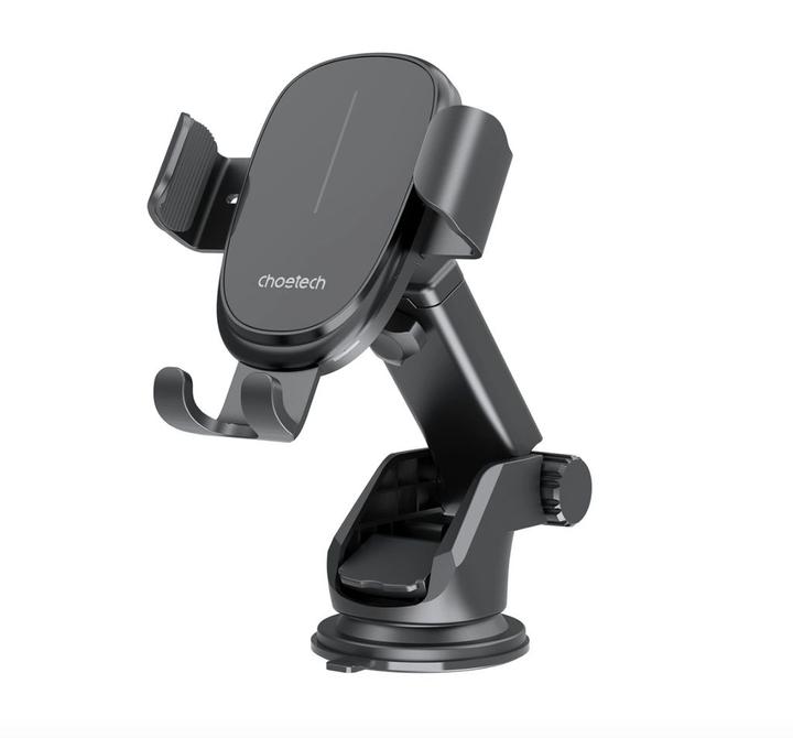 Immagine prodotto Choetech Supporto da auto a gravità T203-F con caricatore induttivo da 15 W per abitacolo - nero